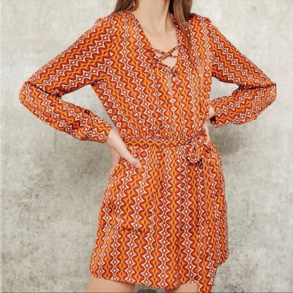 Shein Boho Long Sleeve Romper - image 3